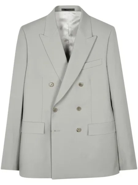 Paul Smith двубортный пиджак, зеленый