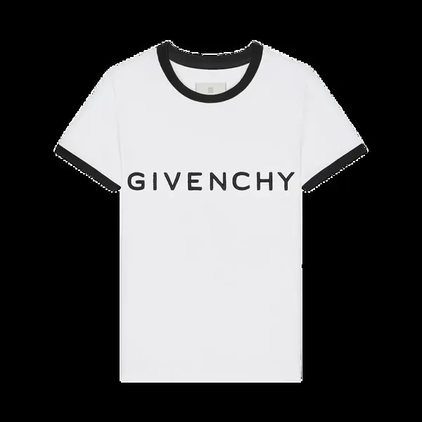 Рубашка Givenchy Ringer T 'White/Black', белый