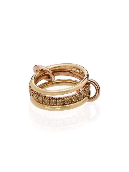 Spinelli Kilcollin кольцо Petunia из желтого золота с бриллиантами