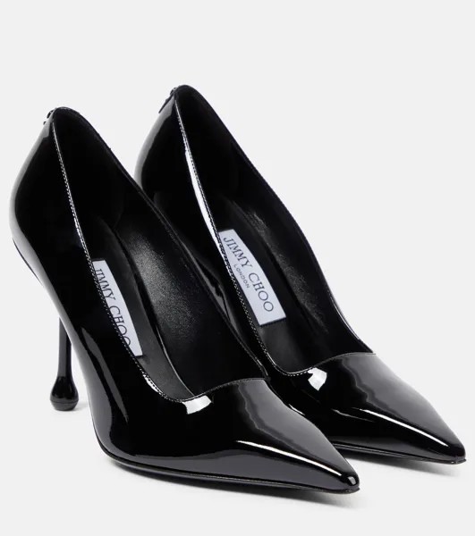 Лакированные туфли ixia 95 Jimmy Choo, черный
