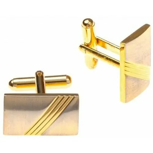 Запонки WowMan Jewelry, золотой