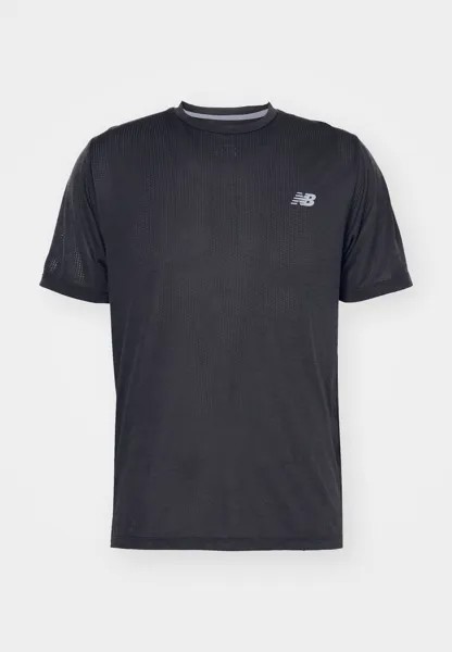 Базовая футболка ATHLETICS RUN New Balance, цвет black