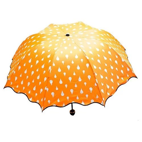 Зонт ЭВРИКА подарки и удивительные вещи, оранжевый