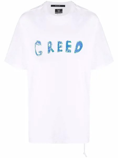 Ksubi футболка с графичным принтом Greed