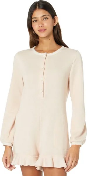 Комбинезон Only Hearts Fleece Ruffle Jumpsuit, цвет Tinted