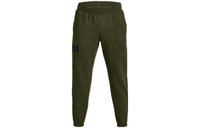 Спортивные штаны Johnson Knit Мужские зеленые Under Armour, зеленый