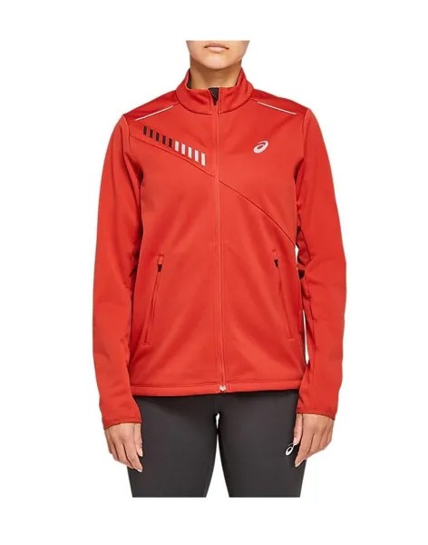 Олимпийка женская Asics Lite-Show Winter Jacket красная L INT