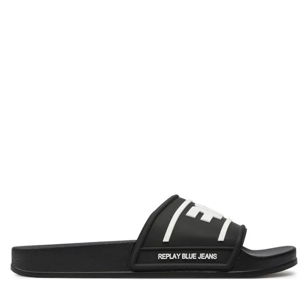 Шлепанцы Replay GMF1A.000.C0048S Black/White 008, черный