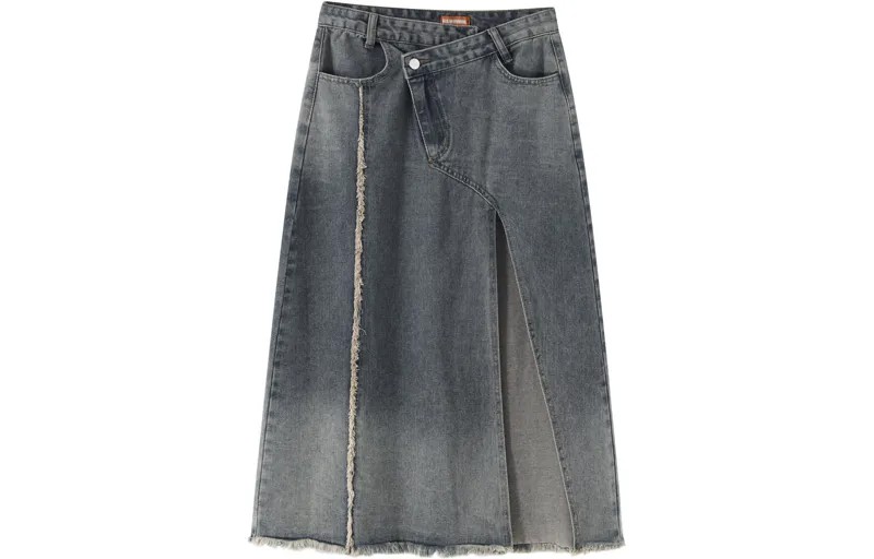 Kldinor Женское джинсовое платье, цвет washed blue
