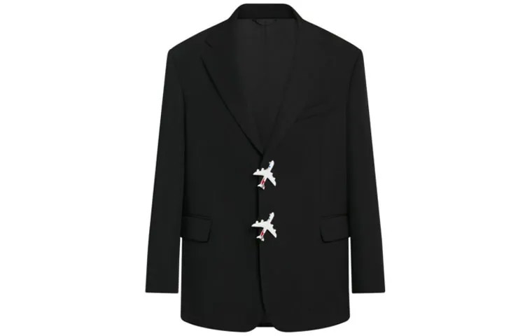 Новые квартальные продукты LV Business Suit Men Black Louis Vuitton, черный