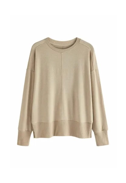 Джемпер COSY SEAM CREW NECK Next, цвет Neutral
