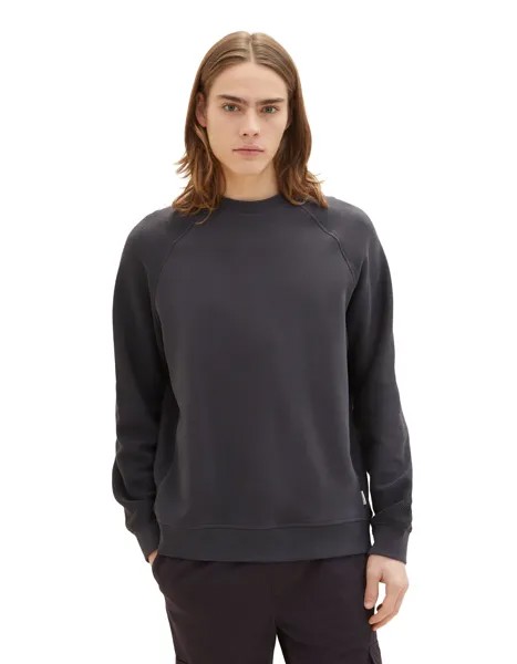 Толстовка TOM TAILOR Denim, цвет coal grey