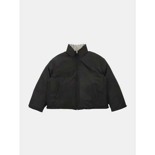Пуховик AMOMENTO Reversible Down Puffer Mix, размер M, черный