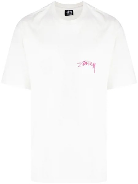 Stussy футболка с логотипом