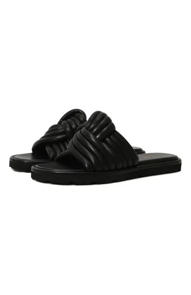Кожаные шлепанцы Ottavia Flat Gianvito Rossi