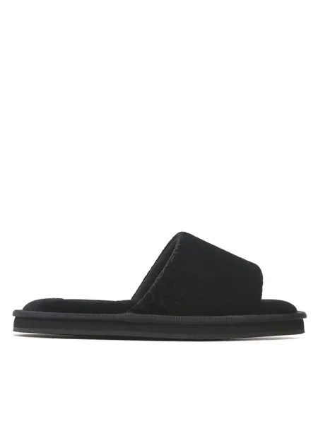 Домашние тапочки Slipper Flatform Sandal Vel Calvin Klein, черный