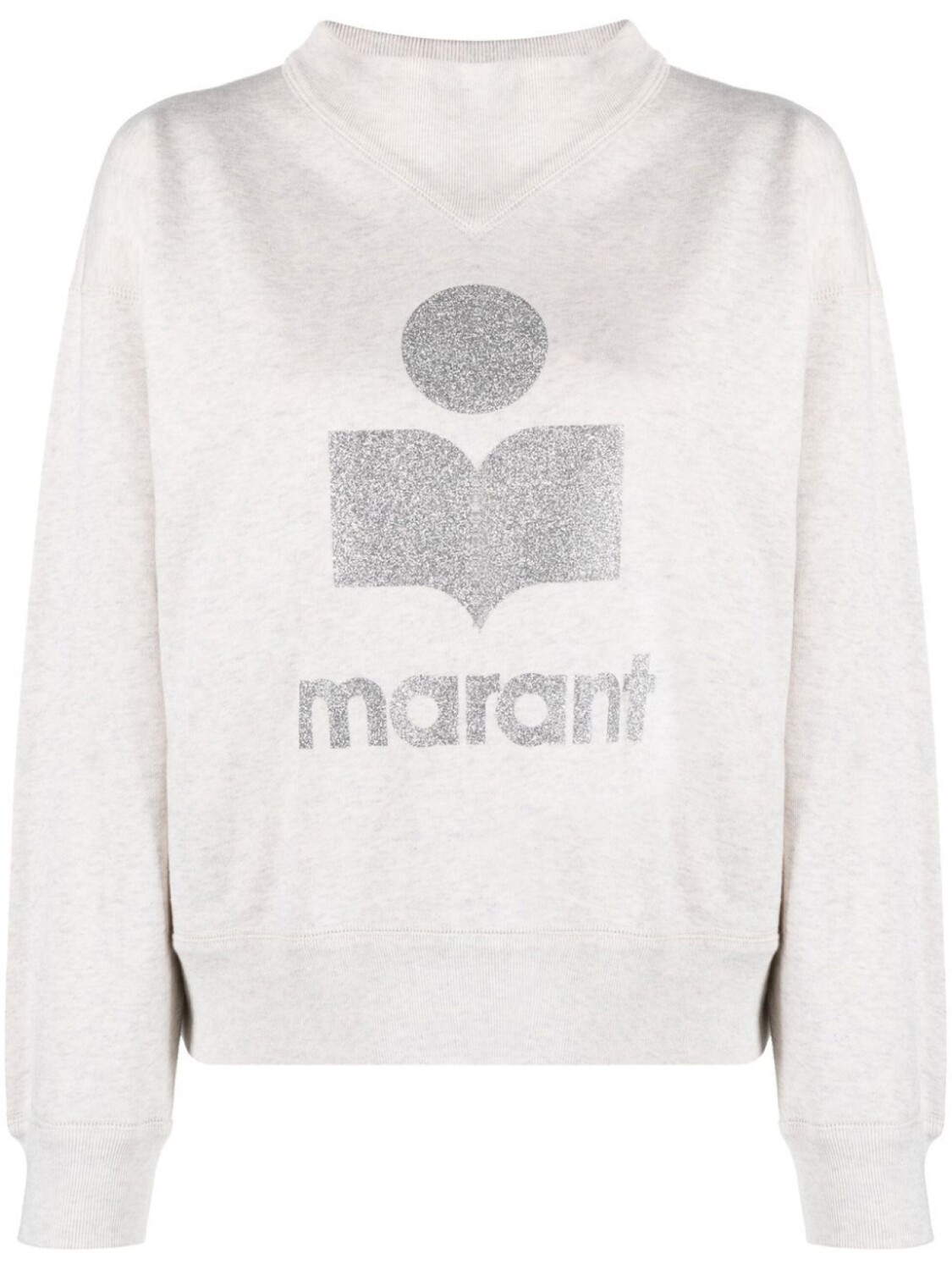 MARANT ÉTOILE джемпер с логотипом, нейтральный цвет