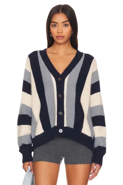 Кардиган The Great The Fluffy Slouch, цвет Navy Stripe