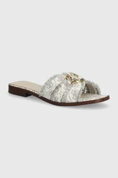 Шлепки Guess, серый