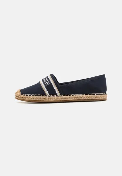 Эспадрильи FLAT Tommy Hilfiger, цвет space blue