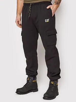 CAT Pocket Pants Мужские черные спортивные штаны-карго CATerpillar Спортивная одежда Низ