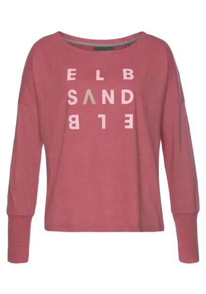 Лонгслив Elbsand, розовый