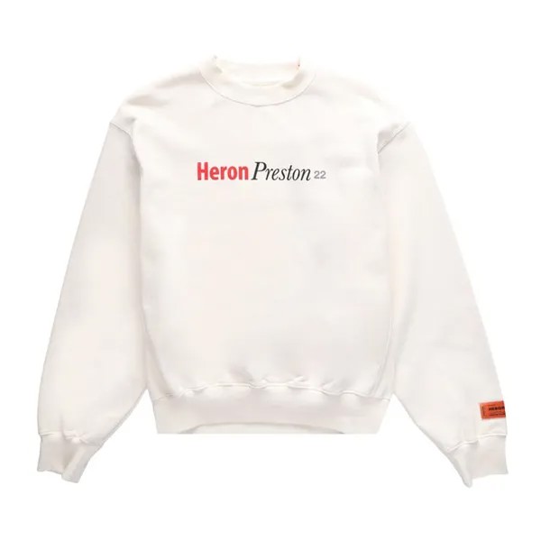 Толстовка Heron Preston Heron Censored Crew 'White/Multicolor', белый