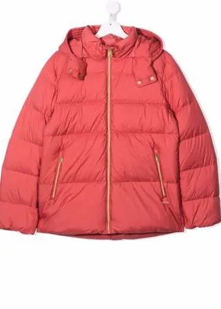 Woolrich Kids пуховик с капюшоном