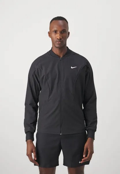 Спортивная куртка Nike, черный/белый