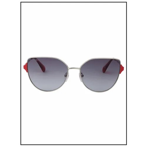 Солнцезащитные очки Max & Co., серебряный, красный