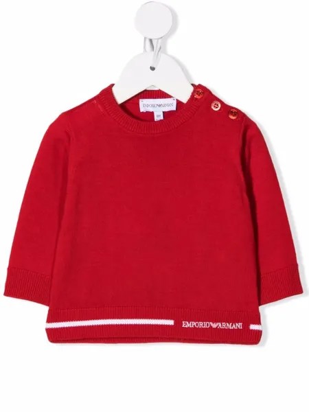 Emporio Armani Kids свитер с логотипом