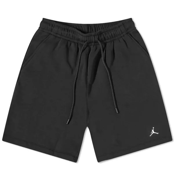 Шорты Air Jordan Essential Fleece, черно-белый