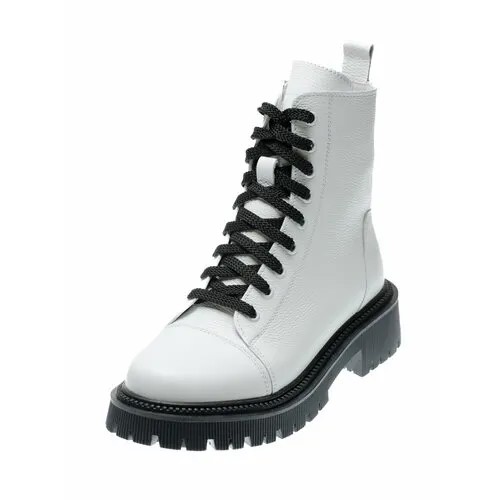 Ботинки B&G, размер 39, белый, черный