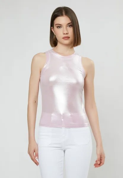 Топ LAMINATED INFLUENCER, цвет pink