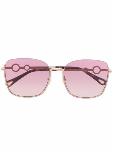 Chloé Eyewear солнцезащитные очки с эффектом градиента