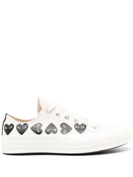 Comme des Garçons кеды Chuck 70 Multi Heart, нейтральный цвет