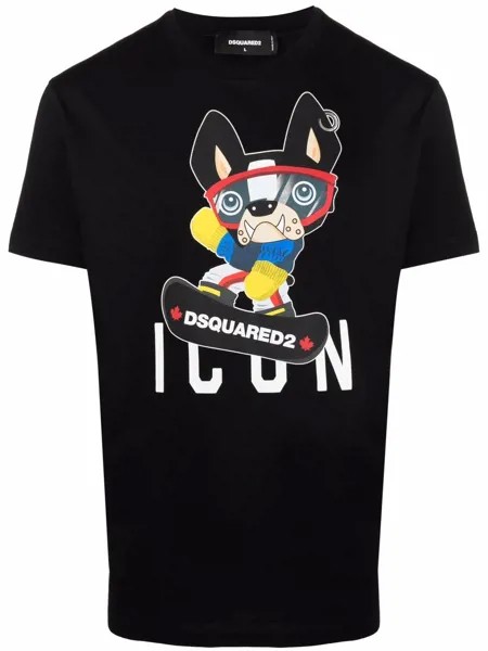 Dsquared2 Icon graphic-print short-sleeve T-shirt