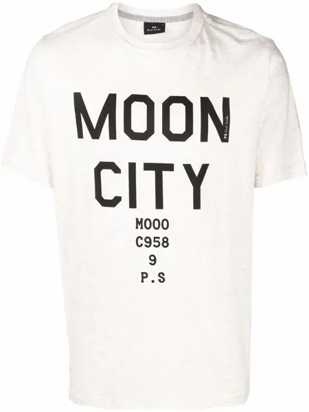 PS Paul Smith slogan-print cotton T-shirt