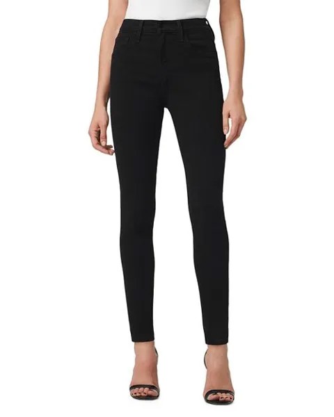 Черные джинсы скинни до щиколотки с высокой посадкой Charlie Joe's Jeans, цвет Black