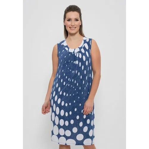 Платье CLEO, размер 52, синий