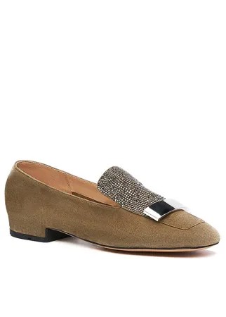 Лоферы женские Basconi 94822BC хаки 37 RU