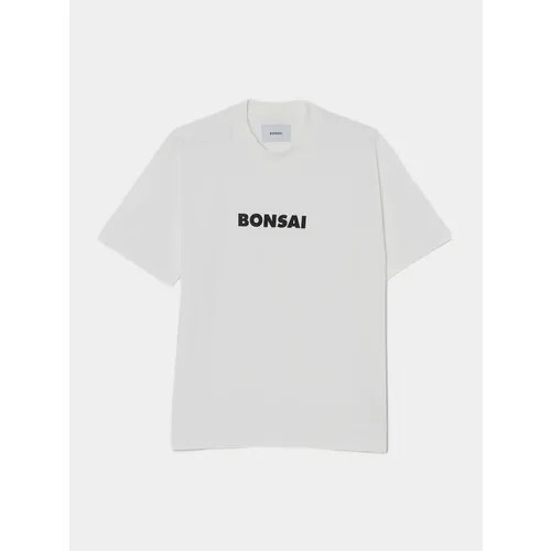 Футболка BONSAI Regular Fit Tee, размер L, белый