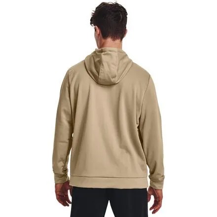 Толстовка с капюшоном Armor Fleece Big Logo HD мужская Under Armour, цвет City Khaki/Black