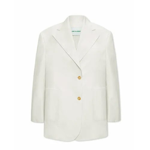Пиджак LOW CLASSIC, размер S, белый