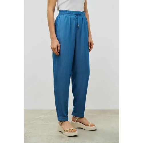 Брюки джоггеры Baon, размер 42, Blue denim