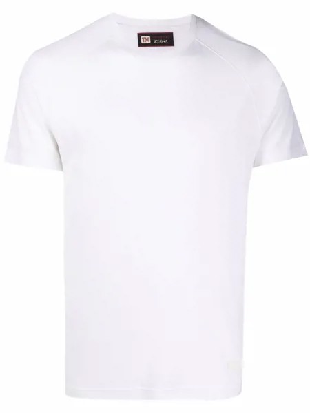 Z Zegna футболка с карманом на молнии