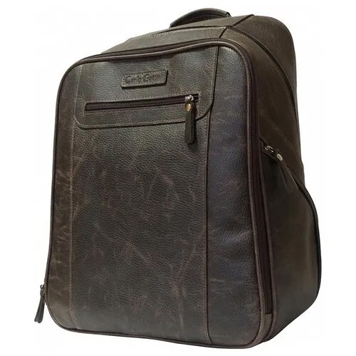 Мужской кожаный рюкзак Carlo Gattini Cossira brown 3048-04