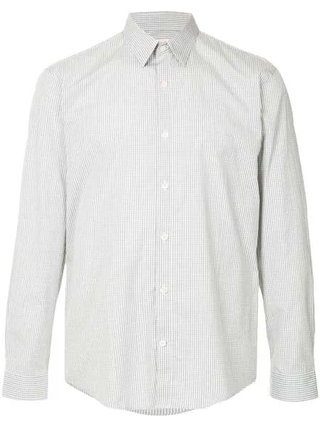 Cerruti 1881 micro check print shirt