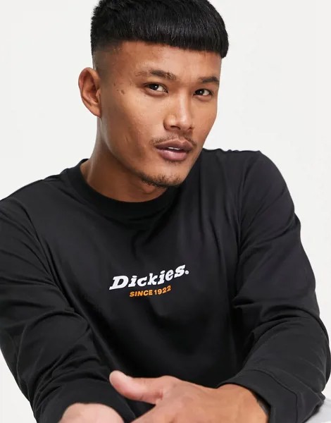 Черный лонгслив Dickies Central 1922-Черный цвет