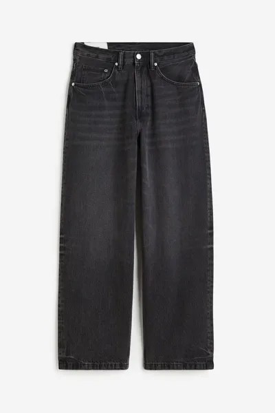 Джинсы H&M Baggy, темно-серый